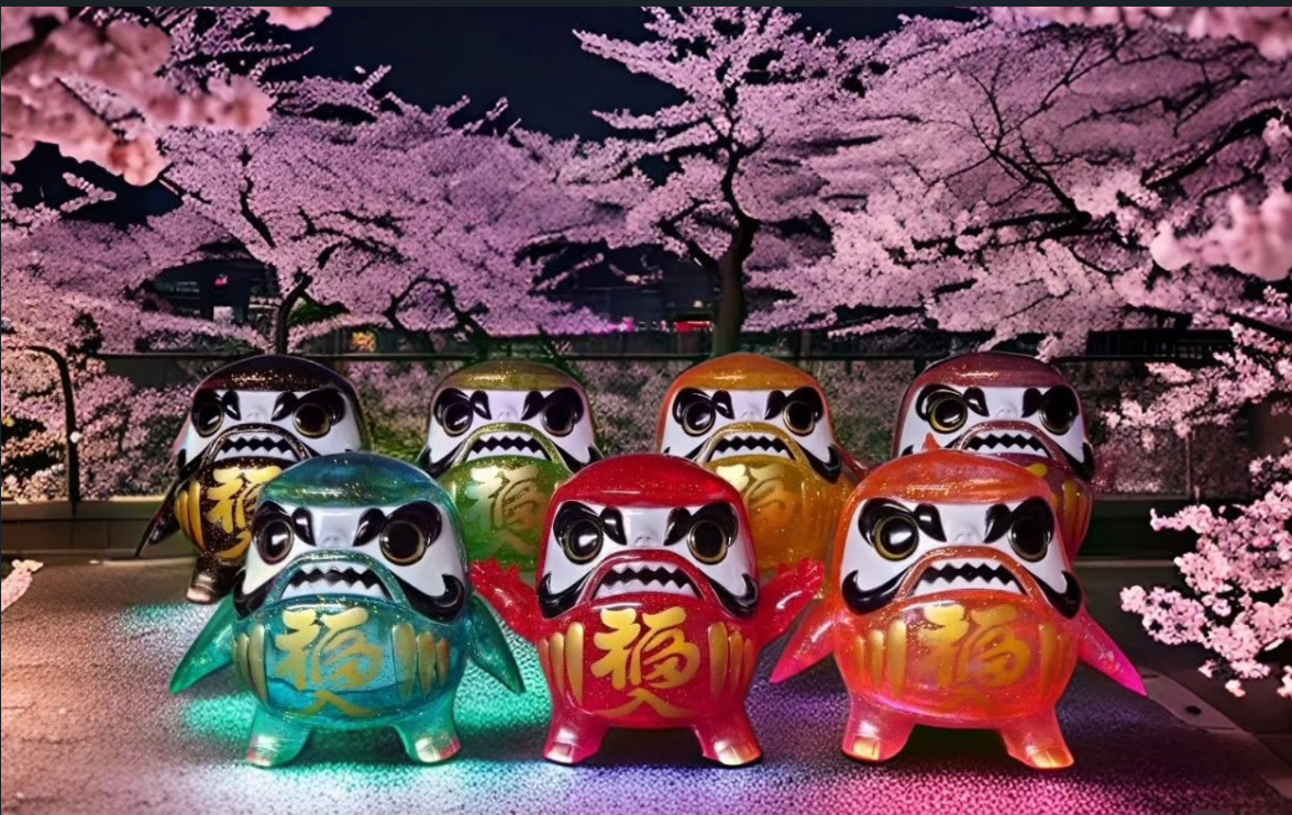 子だるま集合